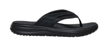 Load image into Gallery viewer, Black sandal on a white background