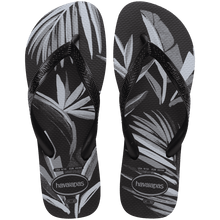 Load image into Gallery viewer, 4111355 ALOHA SANDAL BLACK/BLACK/GREY