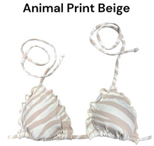 Load image into Gallery viewer, ZOEW RUFFLE TOP SWIMWEAR