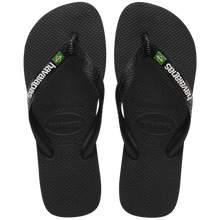 Load image into Gallery viewer, 8110850 MEN'S BRAZIL LOGO FLIP FLOPS