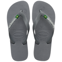 Load image into Gallery viewer, 8110850 MEN'S BRAZIL LOGO FLIP FLOPS