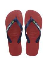 Load image into Gallery viewer, 8110850 MEN'S BRAZIL LOGO FLIP FLOPS