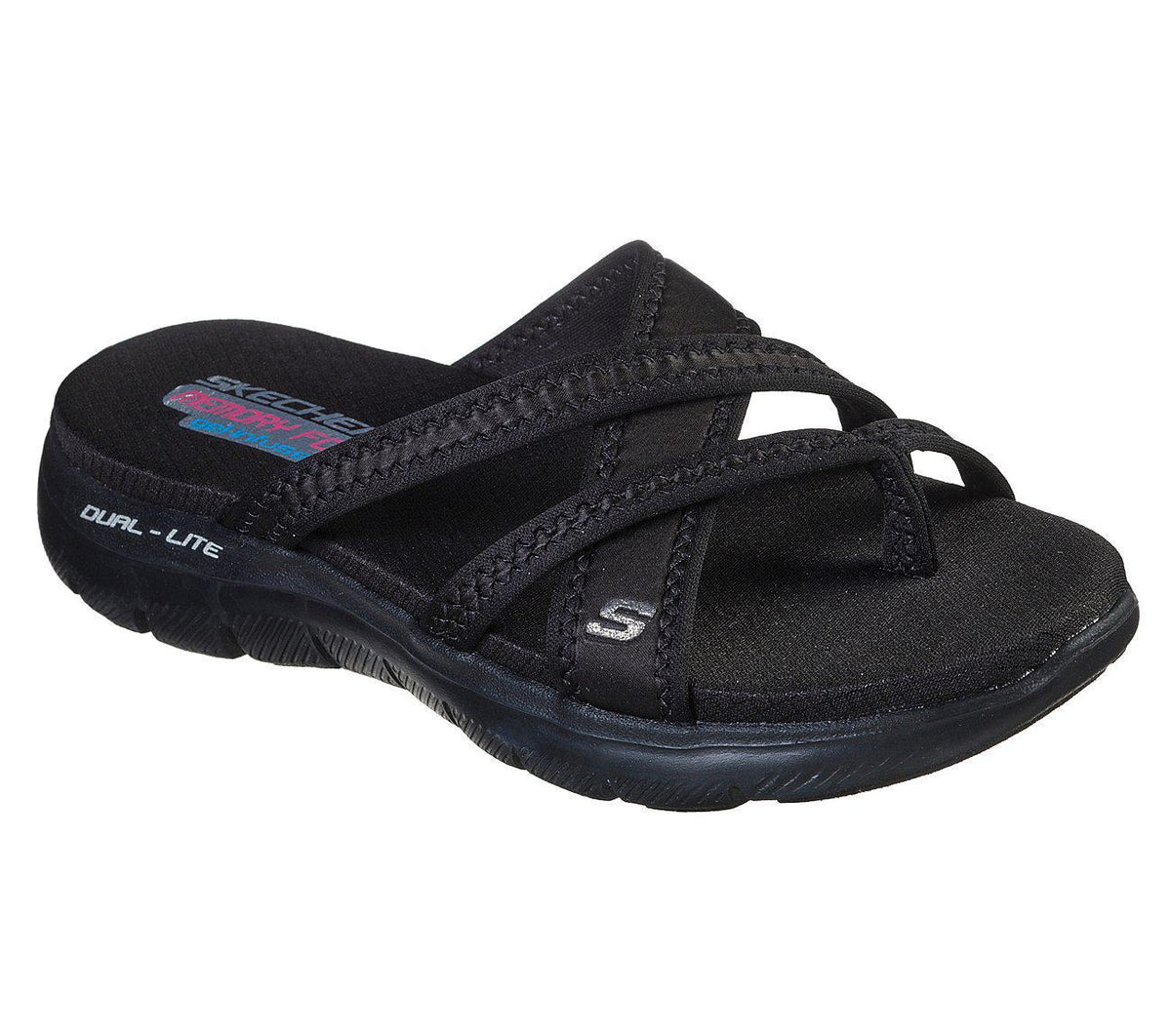 Skechers flex appeal hotsell 2.0 cool city sandals