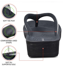 Load image into Gallery viewer, L0312 - CRYSTAL MIST WOMEN'S ORTHOTIC COMFORTABLE FLIP-FLOPS SANDAL