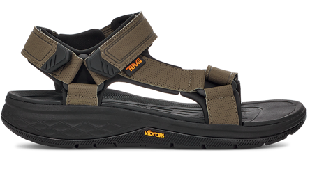 TEVA Men\'s Strata Universal Hiking Sandals, Black, Vibram soles Size 13 1099445 TEVA Mens Strata Universal Sandal, Color: Black, Size: 13  main image 2