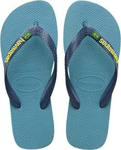 Load image into Gallery viewer, 8110850 MEN'S BRAZIL LOGO FLIP FLOPS