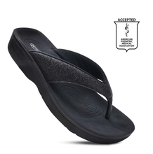 Load image into Gallery viewer, L0312 - CRYSTAL MIST WOMEN'S ORTHOTIC COMFORTABLE FLIP-FLOPS SANDAL