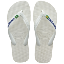 Load image into Gallery viewer, 8110850 MEN'S BRAZIL LOGO FLIP FLOPS