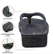 Load image into Gallery viewer, L0312 - CRYSTAL MIST WOMEN'S ORTHOTIC COMFORTABLE FLIP-FLOPS SANDAL