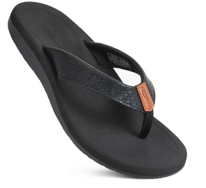 FM405 - Solace Arch Support Orthotic Lightweight Cushioning Flip Flops for Women