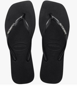4148257 - SLIM SQUARE LOGO METALLIC BLACK