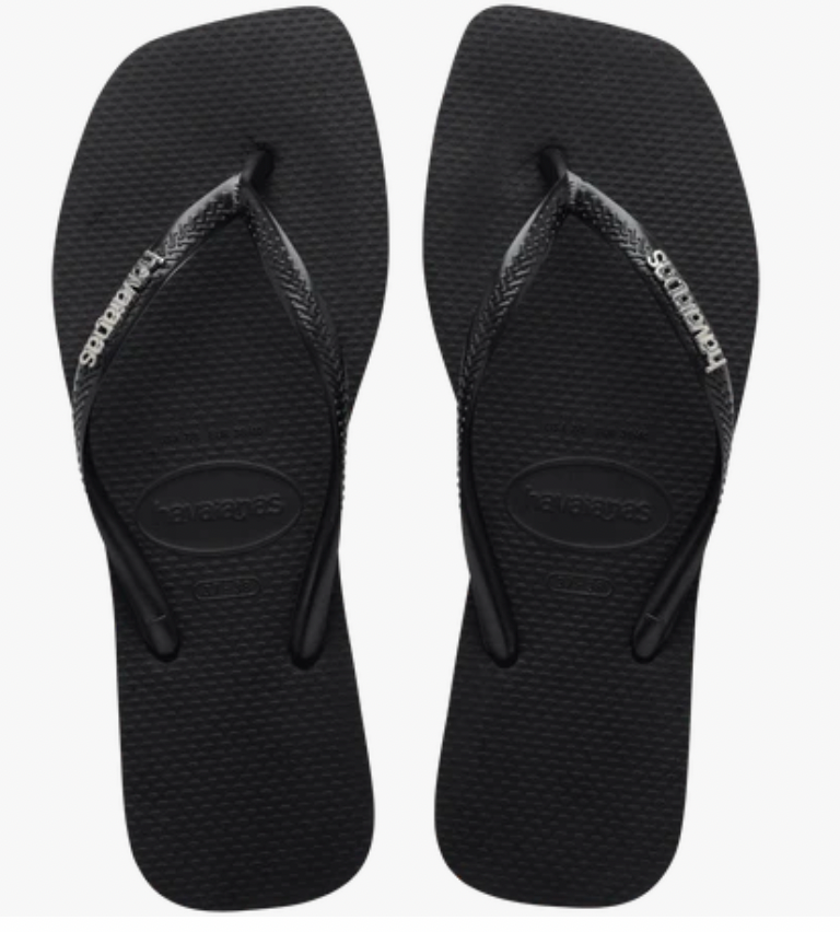 4148257 - SLIM SQUARE LOGO METALLIC BLACK