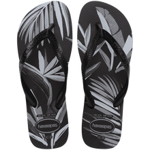 Load image into Gallery viewer, 4111355 ALOHA SANDAL BLACK/BLACK/GREY
