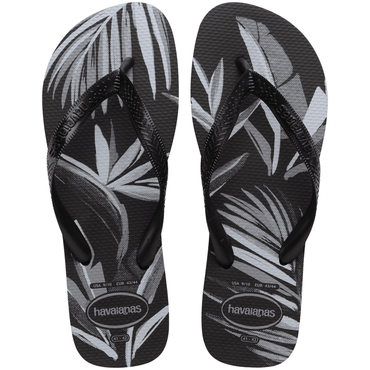 4111355 ALOHA SANDAL BLACK/BLACK/GREY