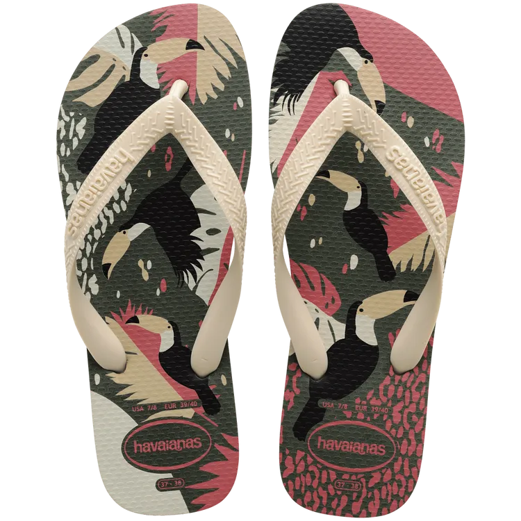 4148656 - Tropical Vibes Flip Flops