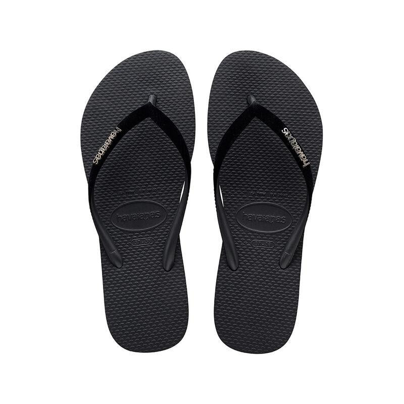 4140265 - Slim Velvet Flip Flops