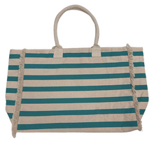 Load image into Gallery viewer, B814 - BEACH BAG WITH STRIPES
