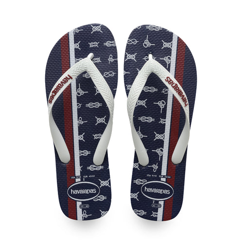 MEN'S TOP NAUTICAL FLIP FLOPS - Flip Flop Zone