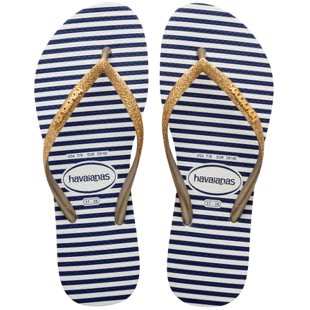 4147906 - SLIM GLITTER STRIPES SANDAL