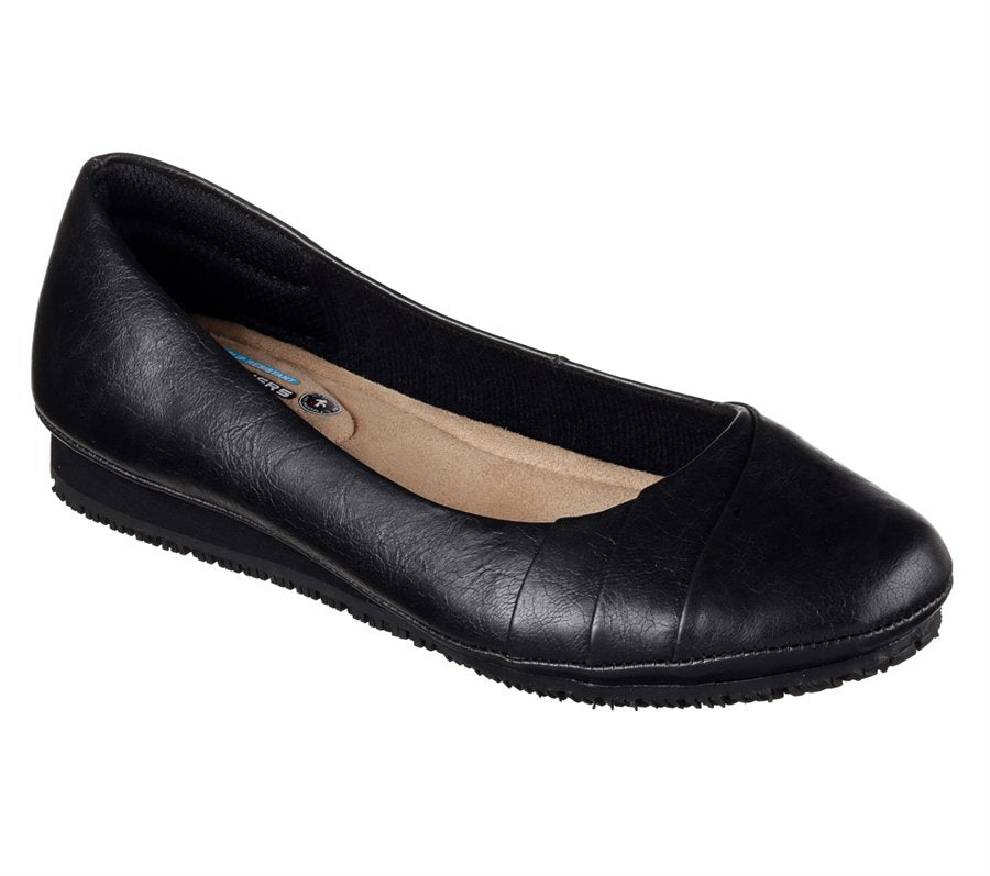 Skechers Women's Work: Kincaid - Callao SR Slip-On Shoes, Black, 5.0 Skechers Women's Work: Kincaid - Callao SR Slip-On Shoes, Black, 5.0