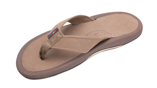 Navigator - Orthopedic with Arch a Leather Top and Tapered Strap - Flip Flop Zone