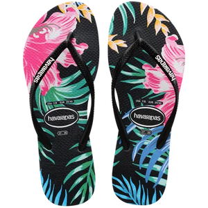 4147875 - SLIM FLORAL PALM SANDAL